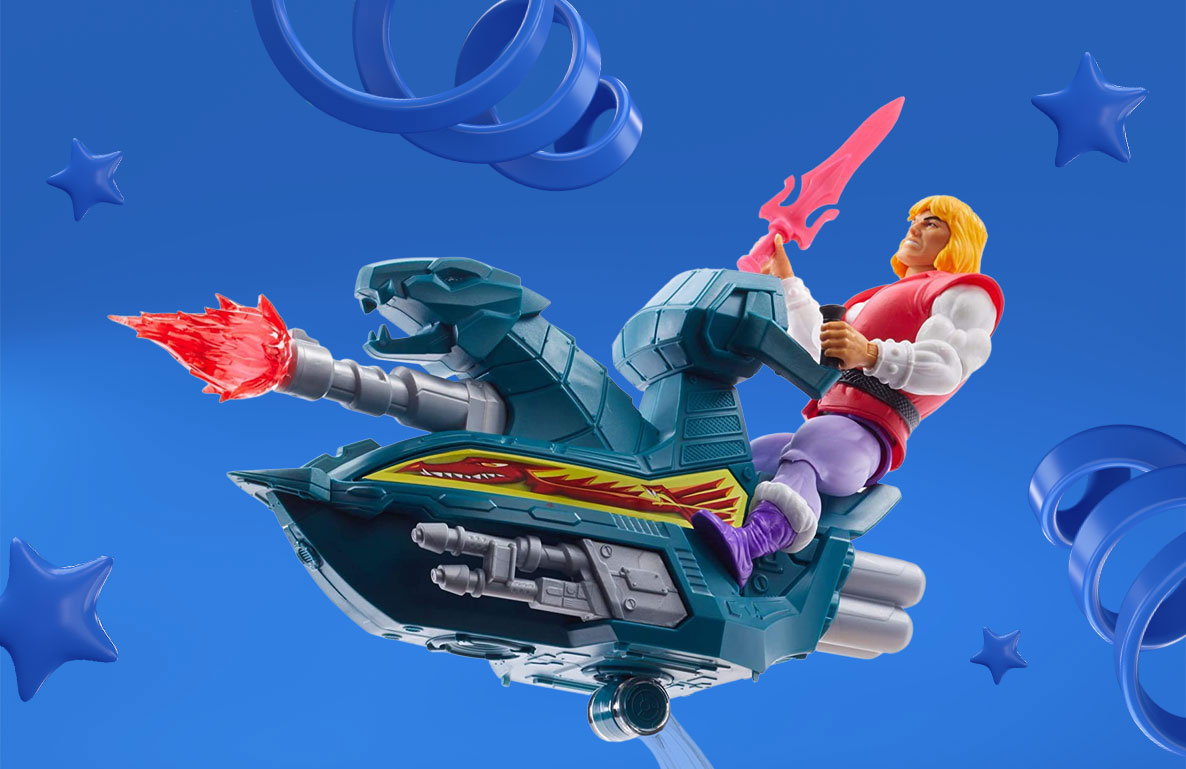 Masters of the Universe – Prince Adam Sky Sled